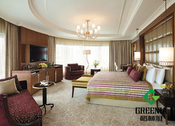 防火貼面板酒店家具案例圖