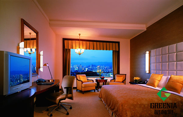 防火貼面板酒店家具案例圖