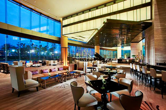 格林雅防火板裝修的酒店餐廳 格林雅防火板裝修的酒店餐廳