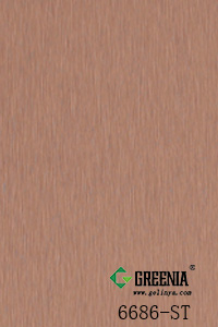 仿銅拉絲防火板 6686-ST 仿銅拉絲防火板 6686-ST